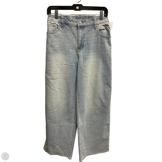 Jeans Wide Leg By No Boundaries In Blue, Size: 4