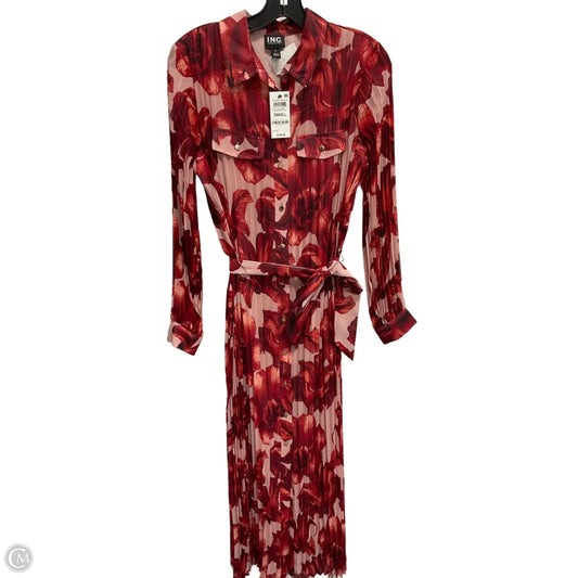 Dress Casual Maxi By Inc In Floral Print, Size: S