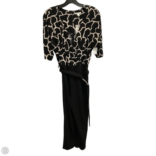 Jumpsuit By Cato In Black & Cream, Size: L