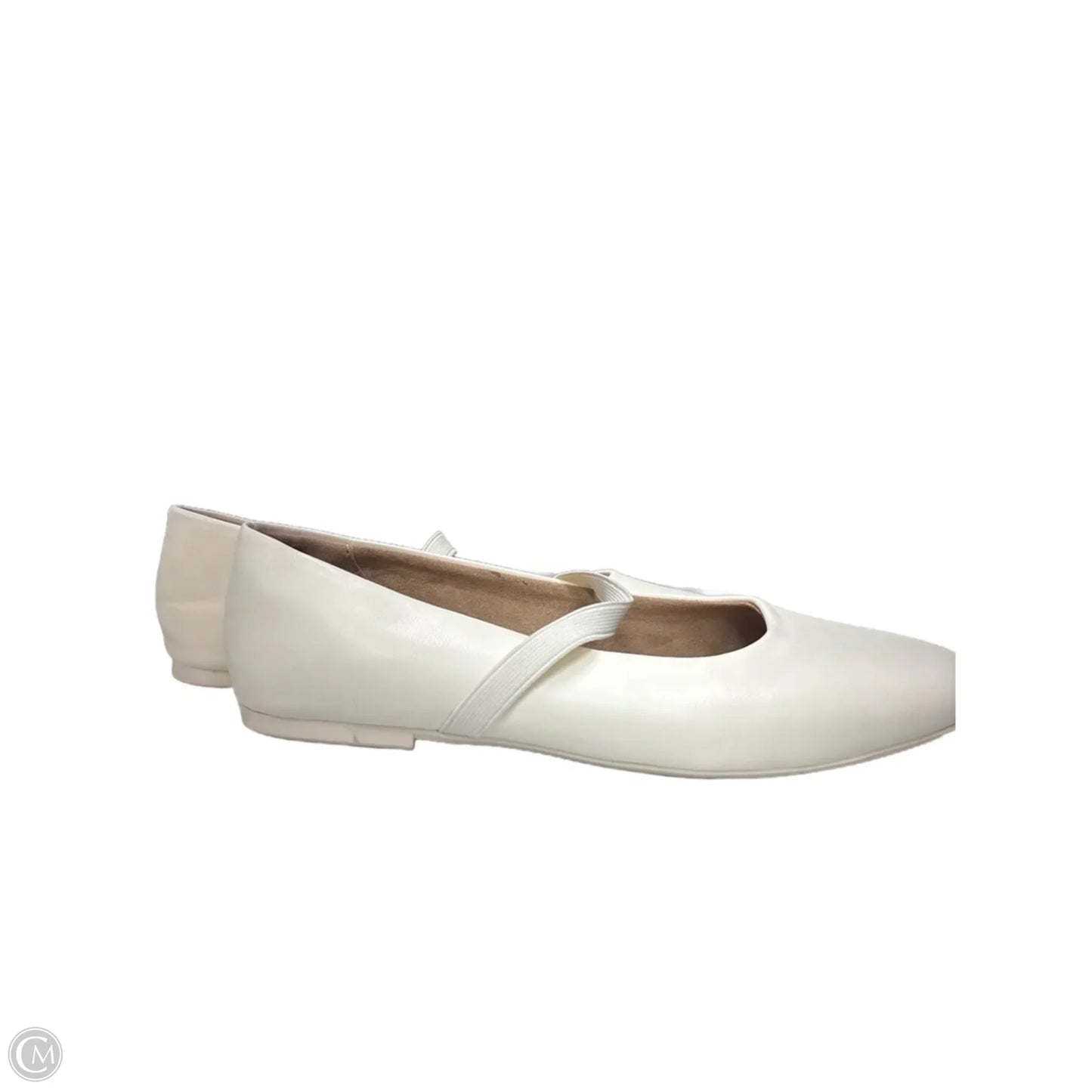 Shoes Flats By Cushionaire In White, Size: 8.5