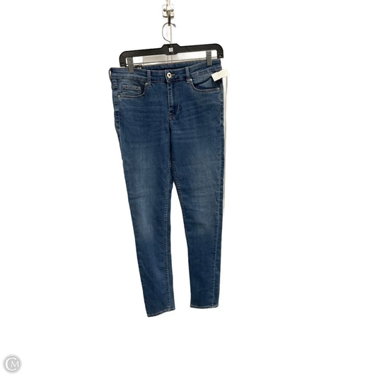 Jeans Skinny By Divided In Blue, Size: 8
