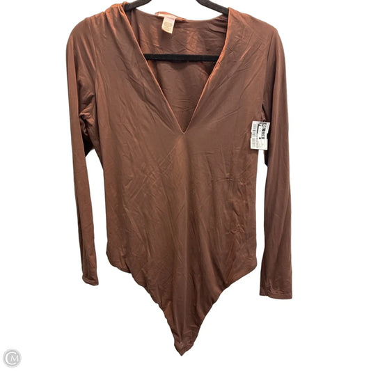 Bodysuit By Victorias Secret In Brown, Size: Xl