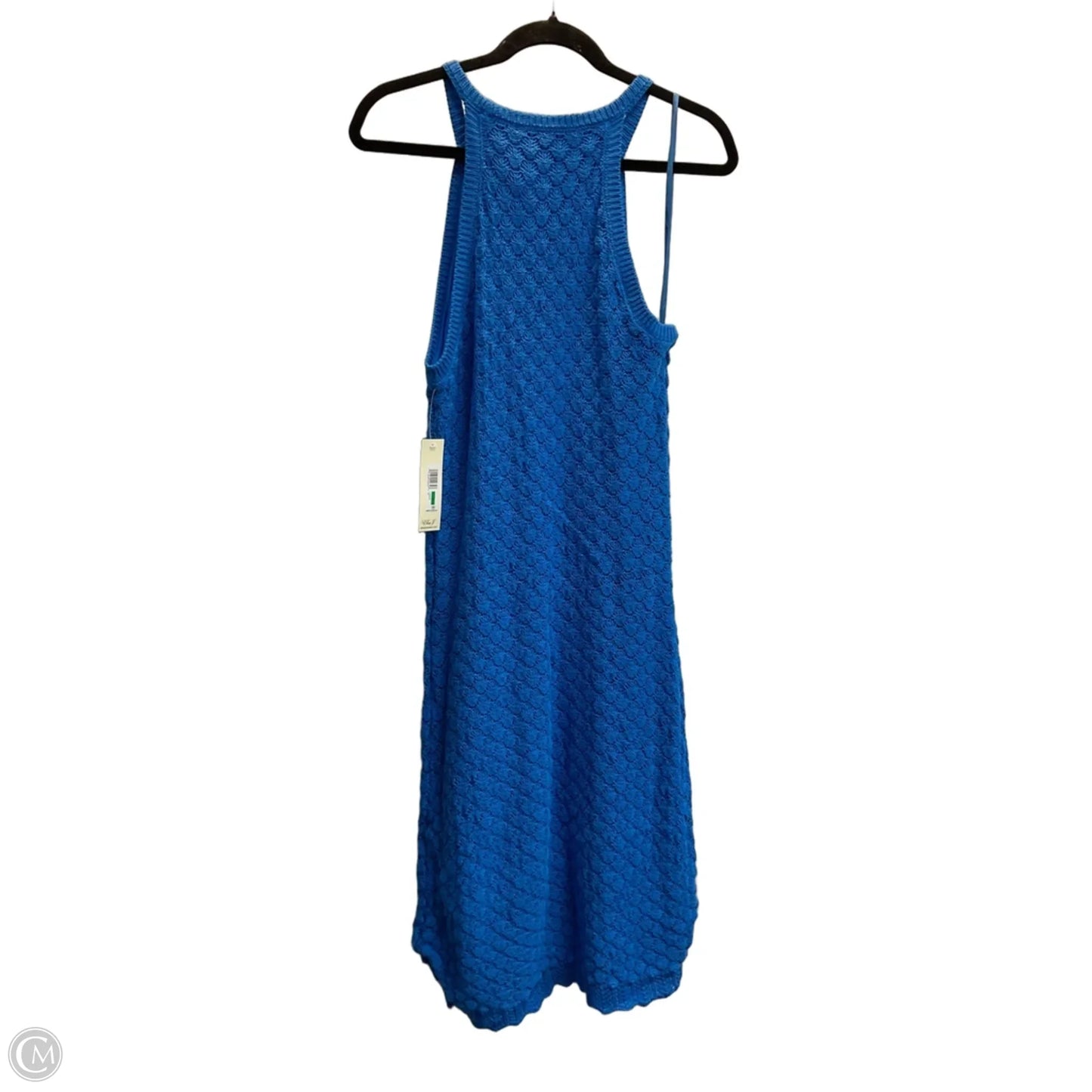 Dress Casual Midi By Eliza J In Blue, Size: L