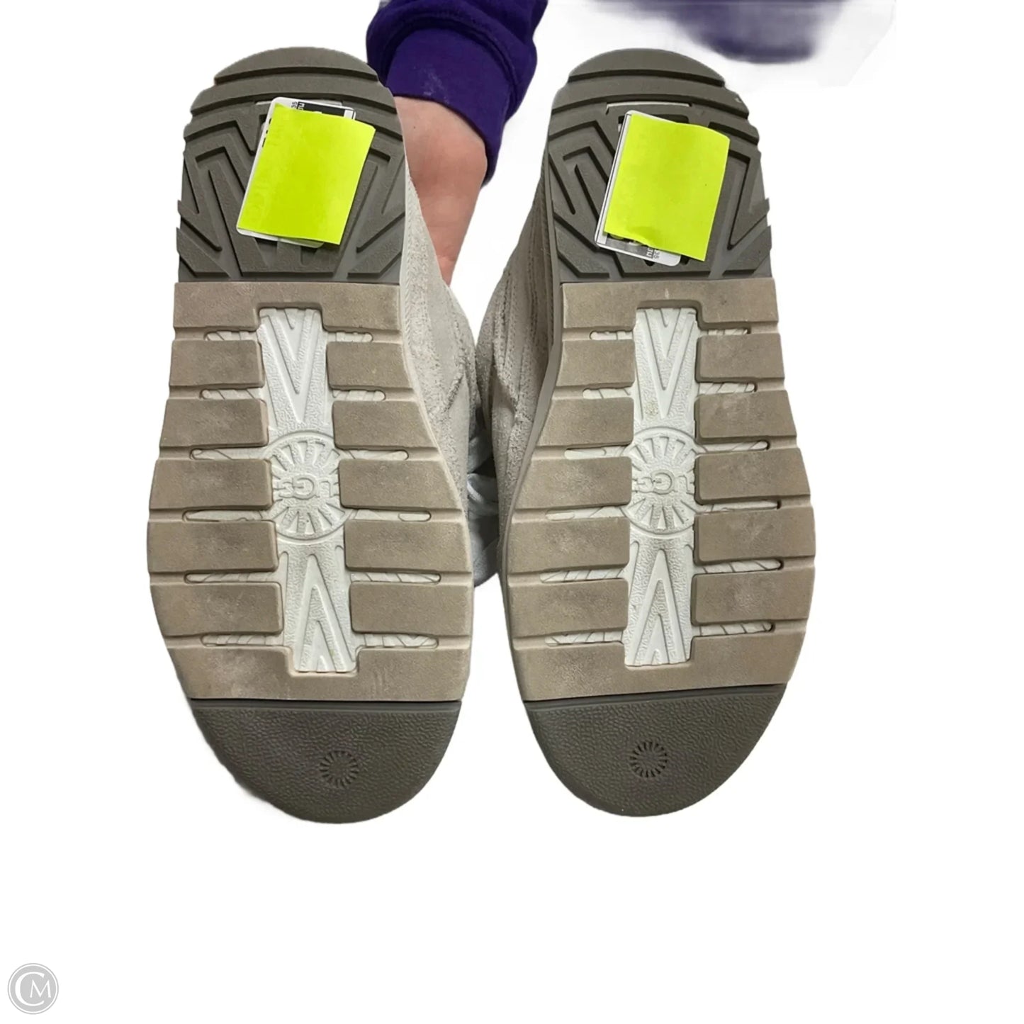 Shoes Designer By Ugg In Cream, Size: 8.5