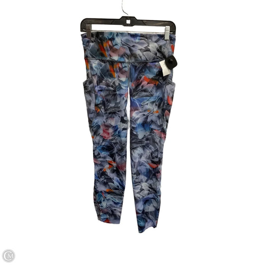 Athletic Leggings By Lululemon In Multi-colored, Size: M