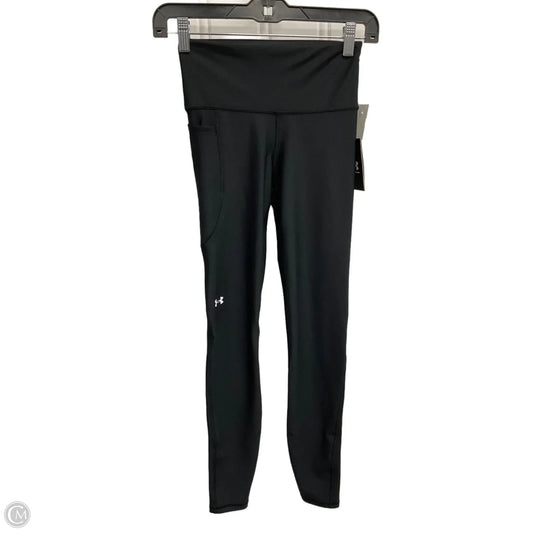 Athletic Leggings By Under Armour In Black, Size: Xs