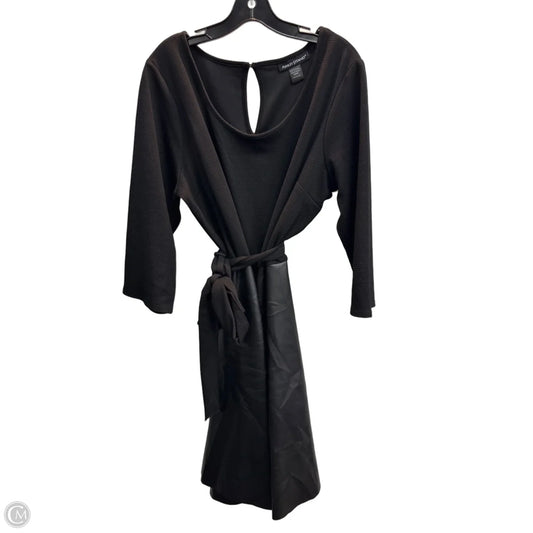 Dress Casual Midi By Ashley Stewart In Black, Size: 1x