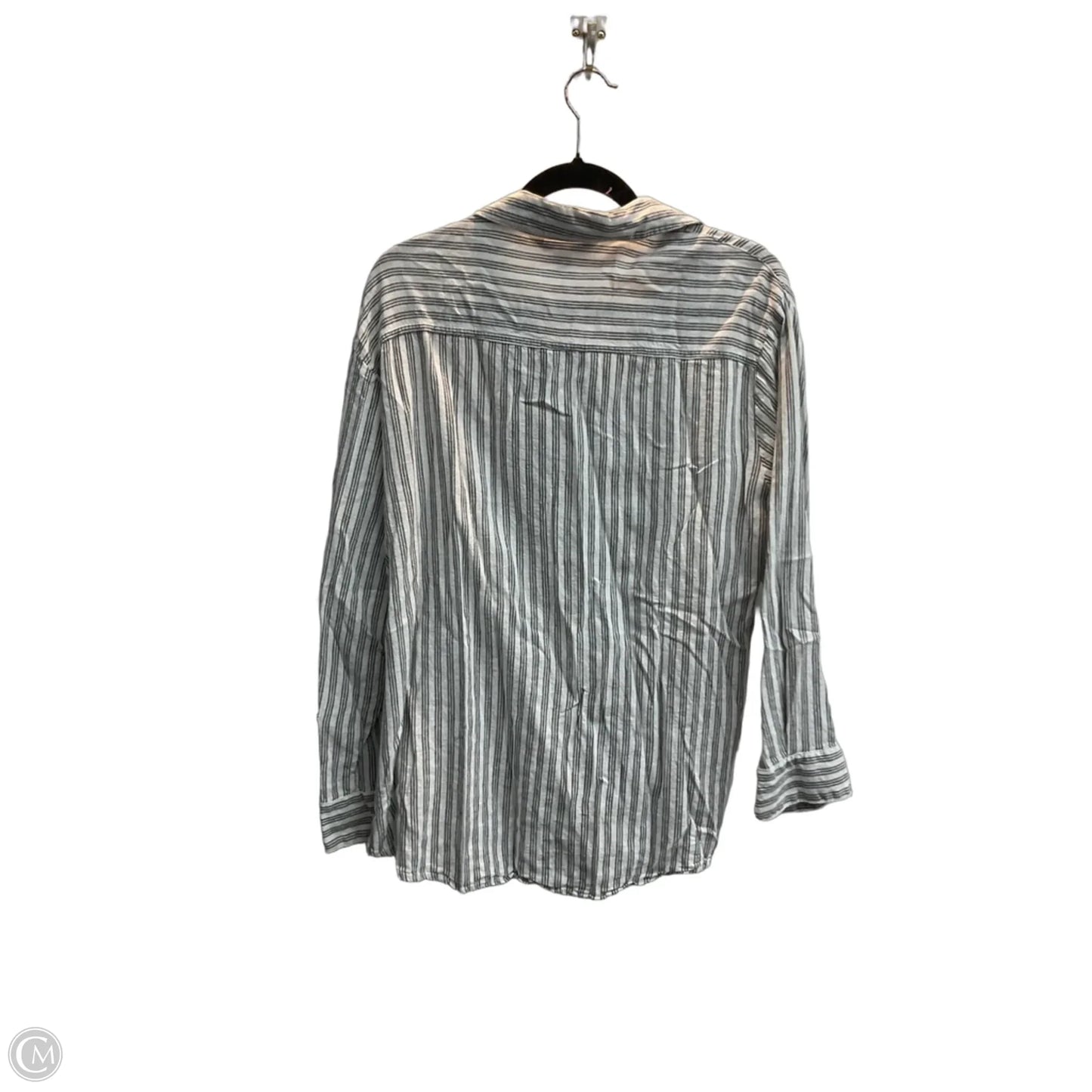 Top Long Sleeve By Old Navy In Striped Pattern, Size: L
