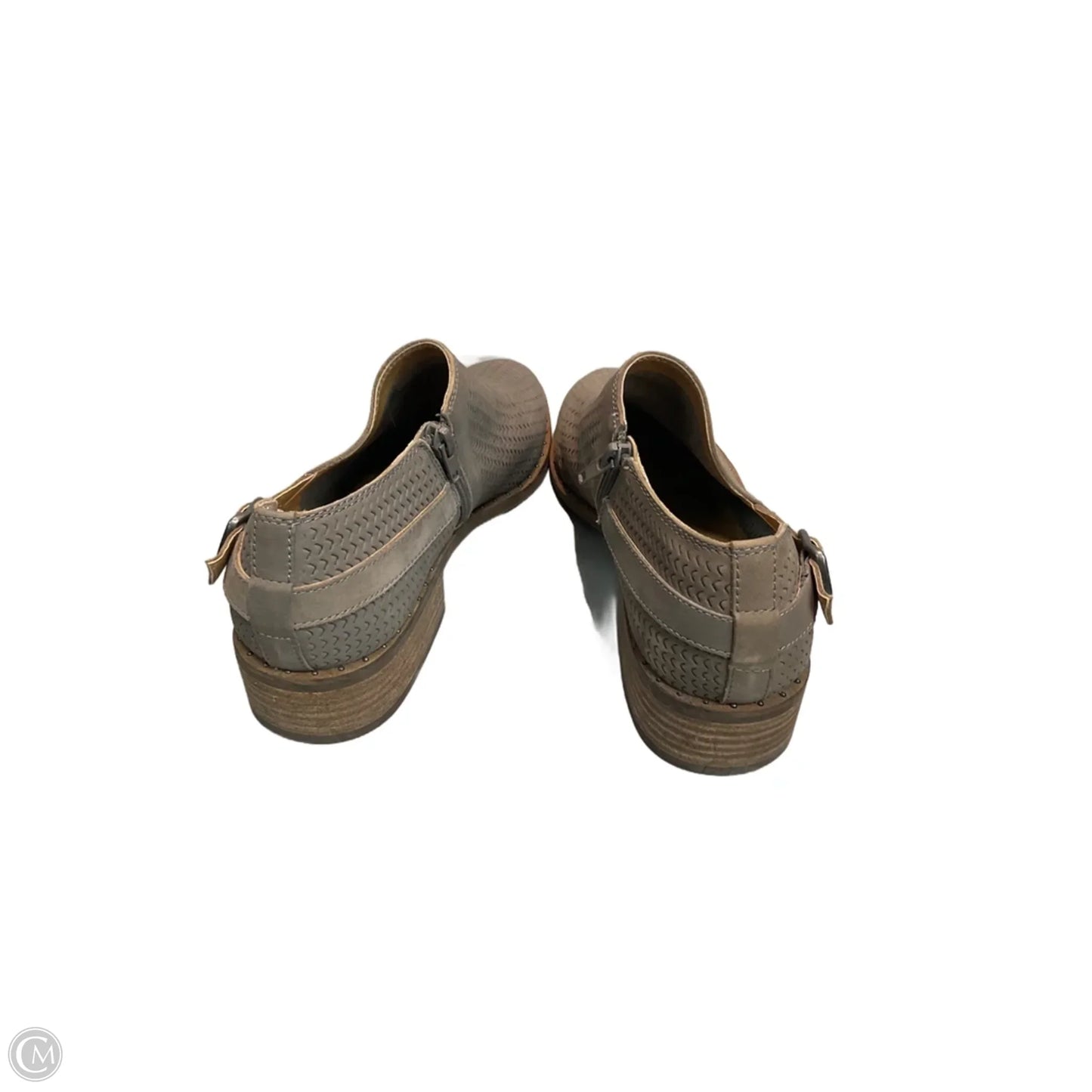 Shoes Heels Block By Lucky Brand In Taupe, Size: 8.5