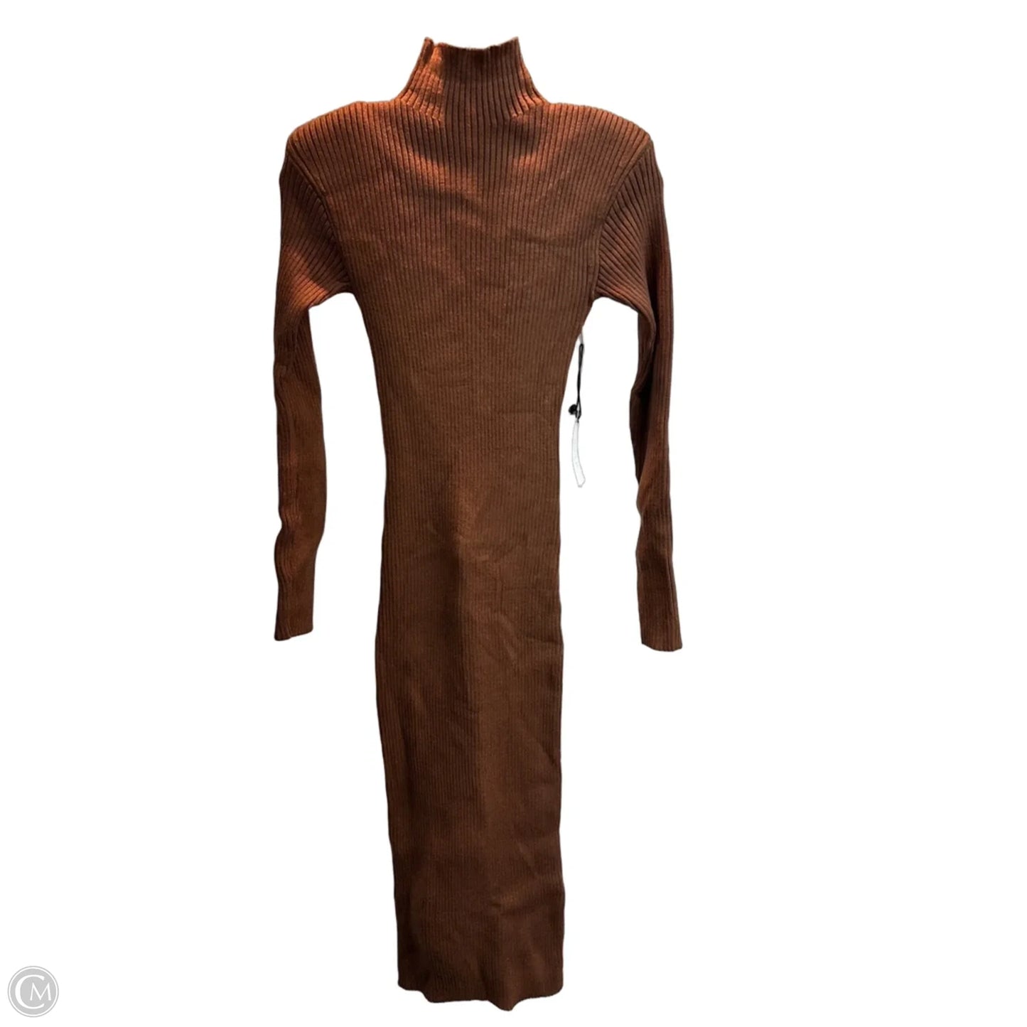 Dress Sweater By Astr The Label In Brown, Size: M