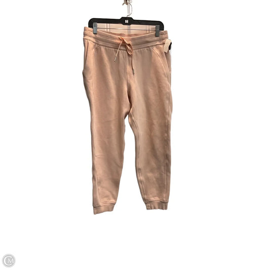 Athletic Pants By Lululemon In Peach, Size: M