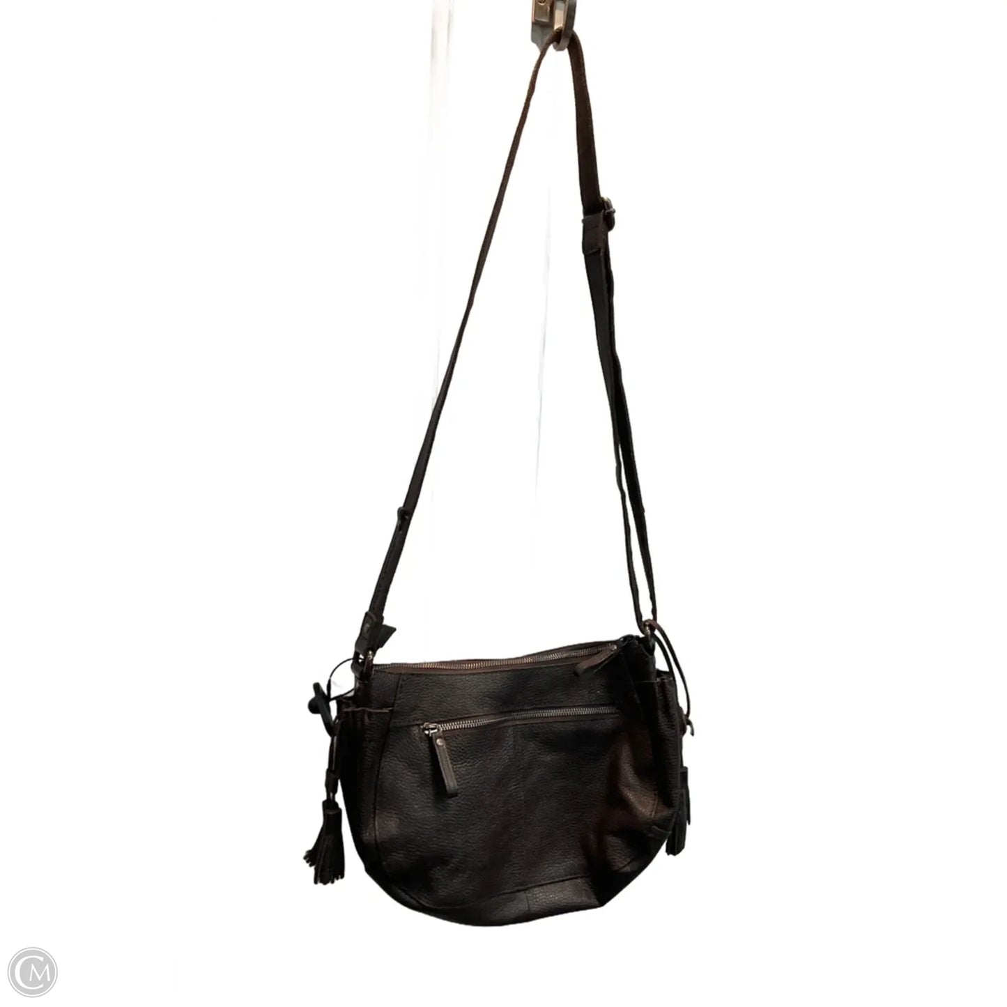 Crossbody Leather By Cmb, Size: Medium