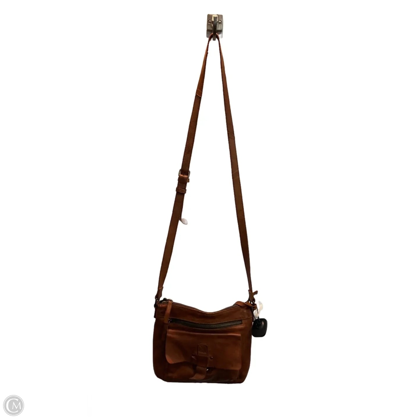 Crossbody Leather By Cmb, Size: Medium