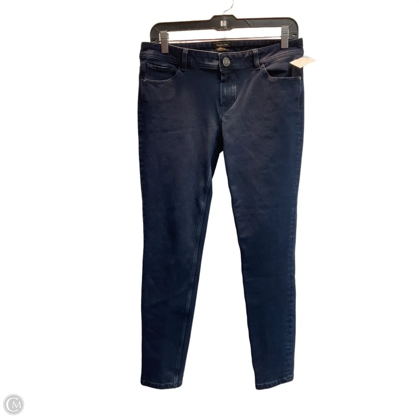 Jeans Skinny By Massimo Dutti In Blue, Size: 10