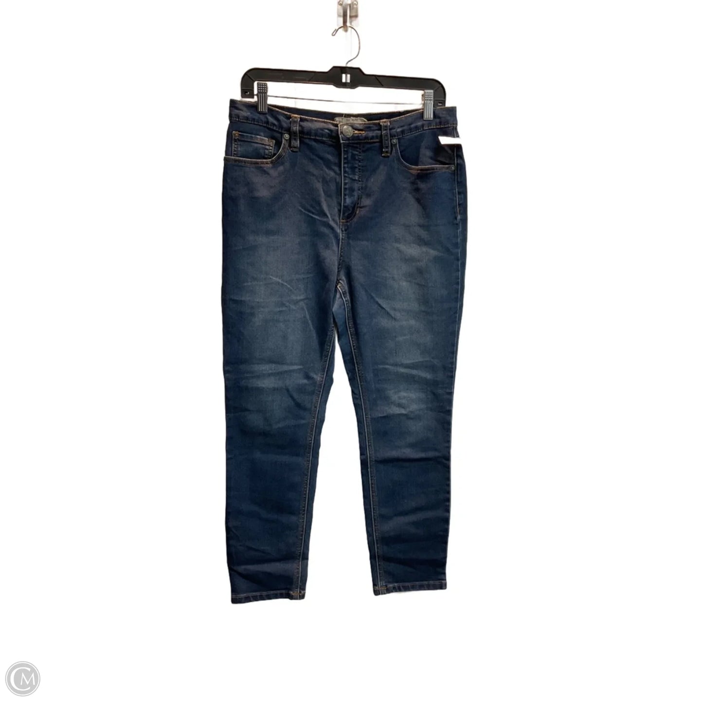 Jeans Skinny By Free People In Blue, Size: 10