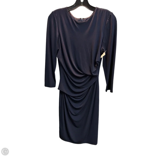 Dress Party Midi By Vince Camuto In Navy, Size: M