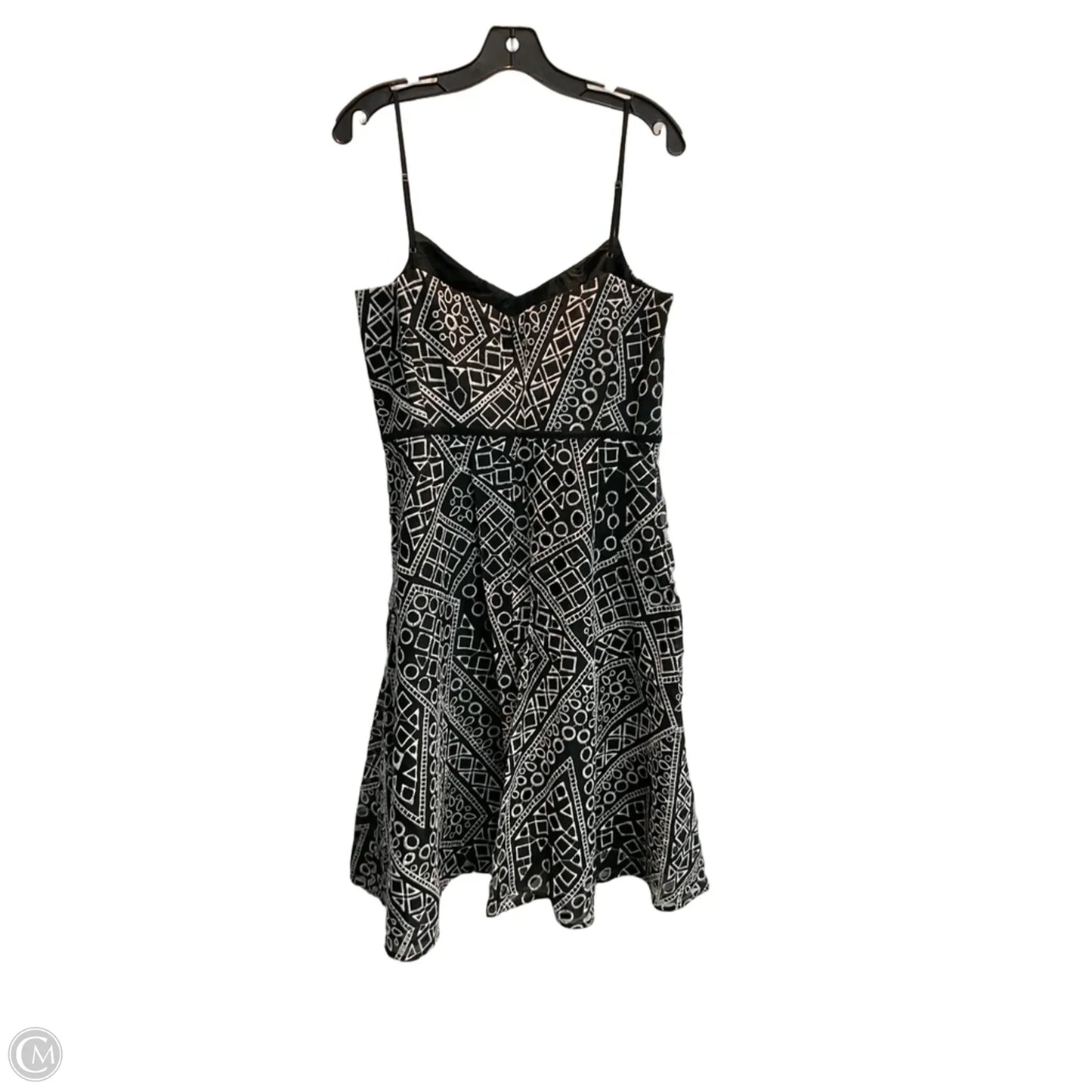 Dress Casual Midi By Banana Republic In Black, Size: L