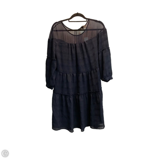 Dress Party Midi By Banana Republic In Navy, Size: L
