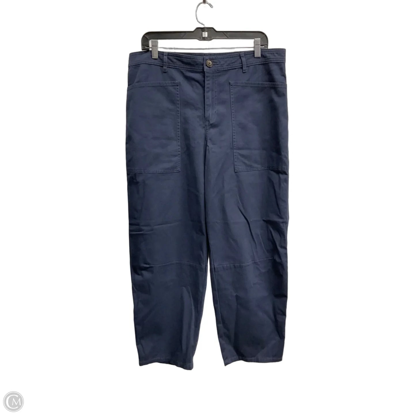 Pants Wide Leg By Loft In Navy, Size: 12