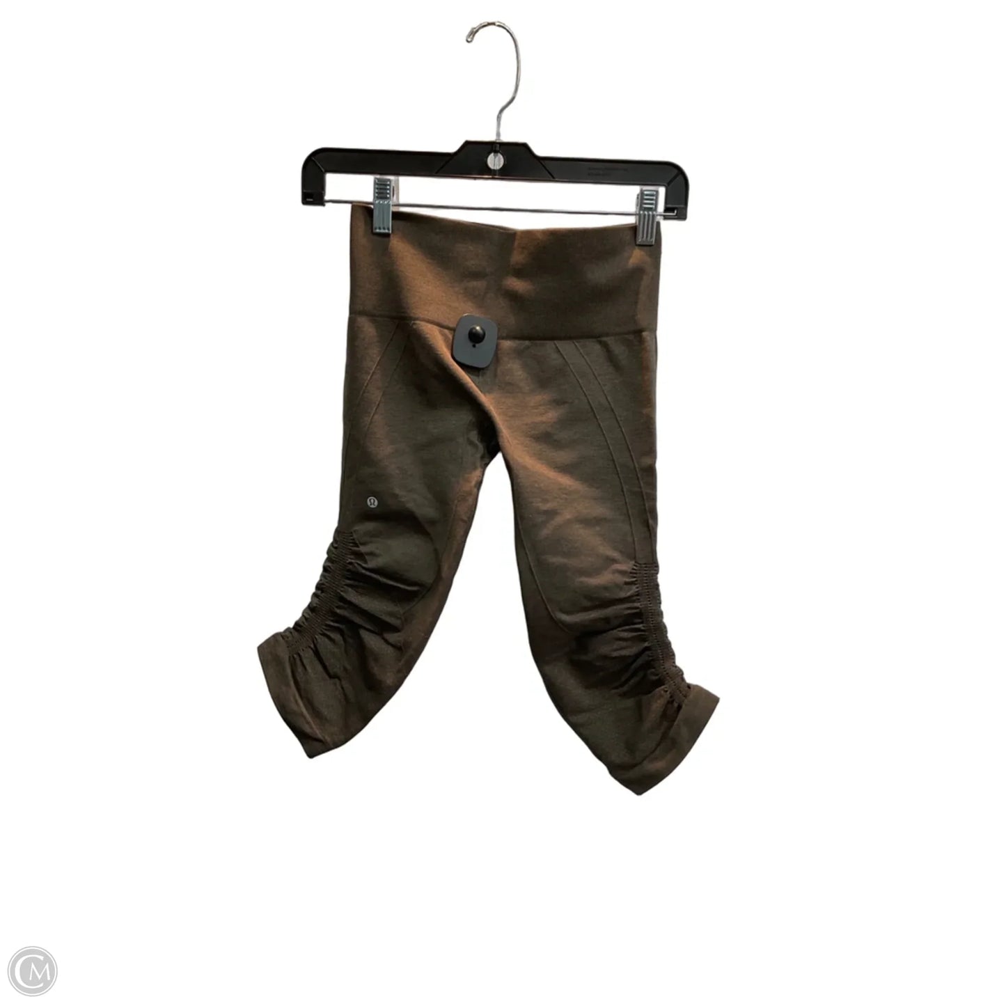 Athletic Leggings Capris By Lululemon In Brown, Size: S