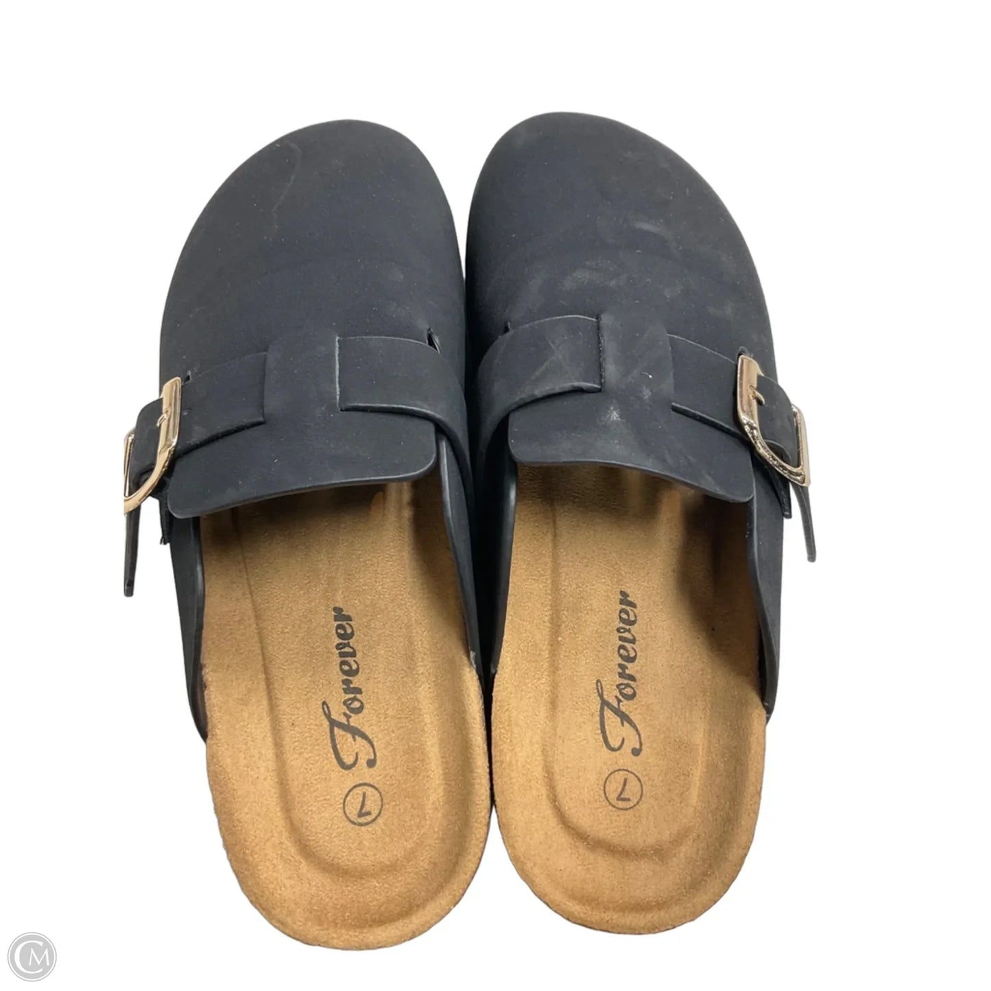 Shoes Flats By Forever In Black, Size: 7