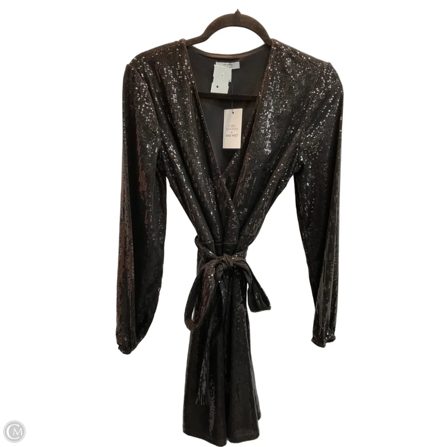 Dress Party Midi By Nine West In Black, Size: M