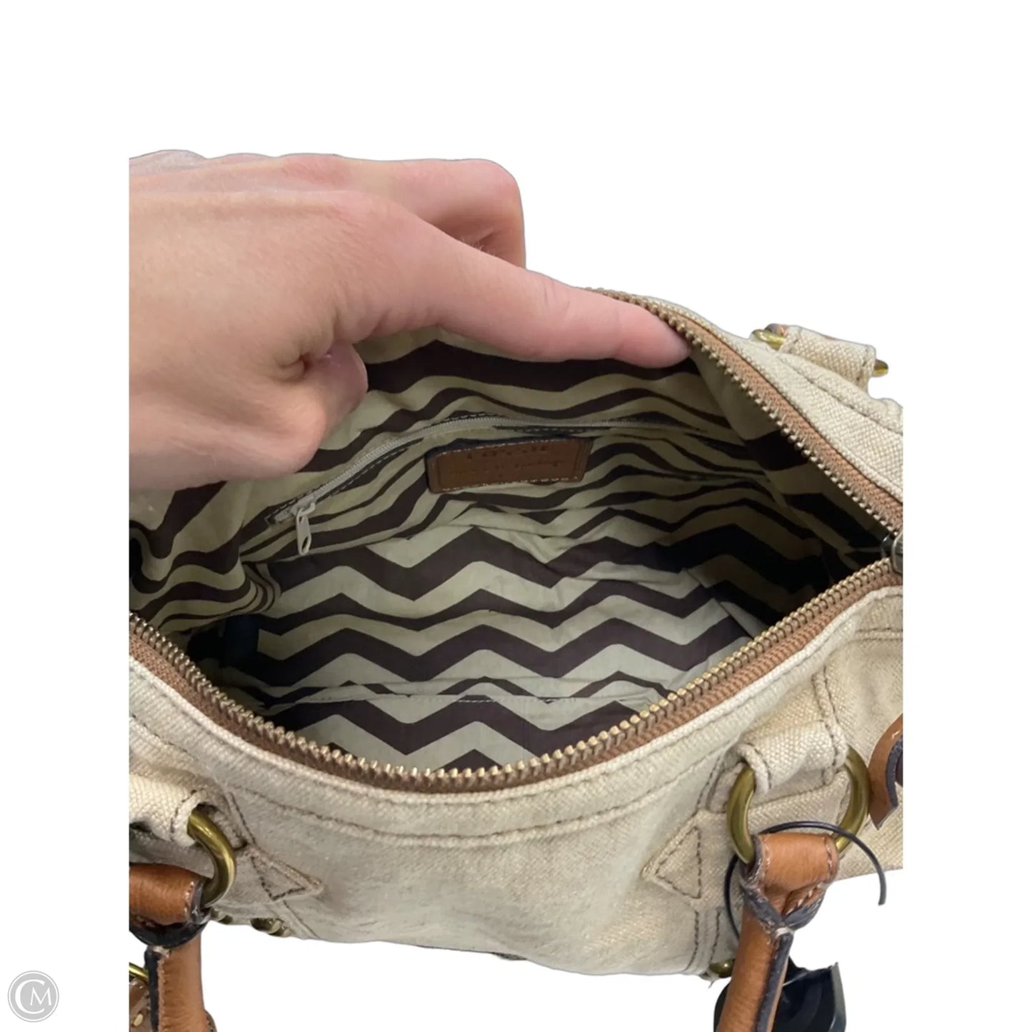 Handbag By Fossil, Size: Medium