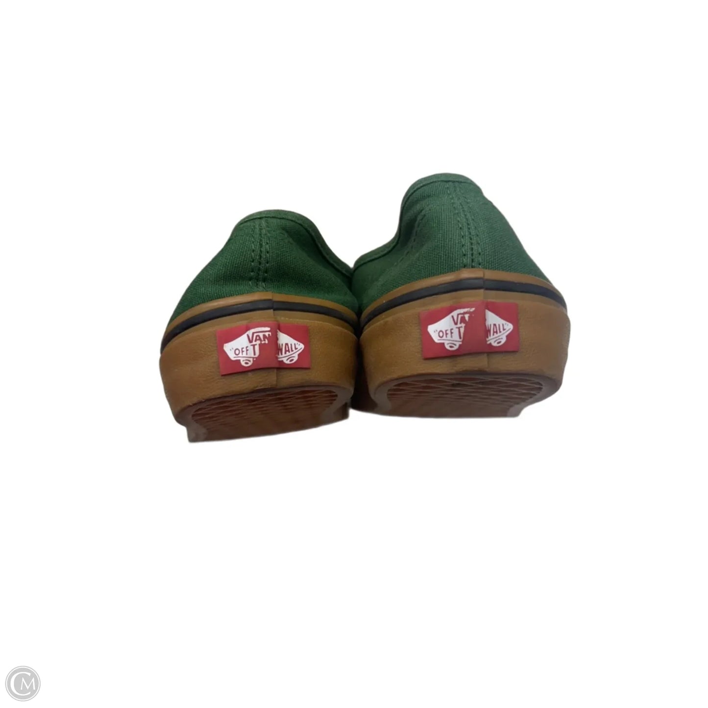 Shoes Sneakers By Vans In Green, Size: 7.5