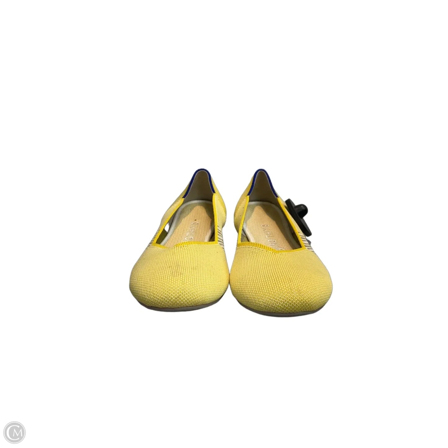 Shoes Flats By Rothys In Yellow, Size: 9.5