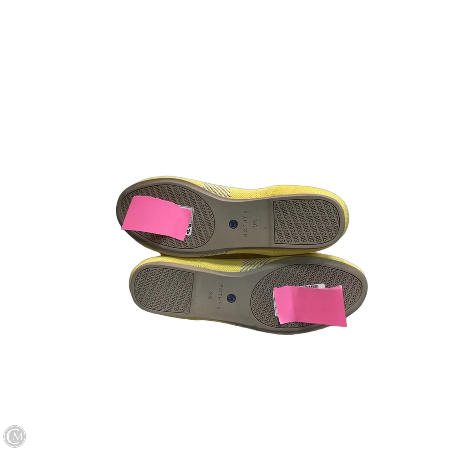 Shoes Flats By Rothys In Yellow, Size: 9.5