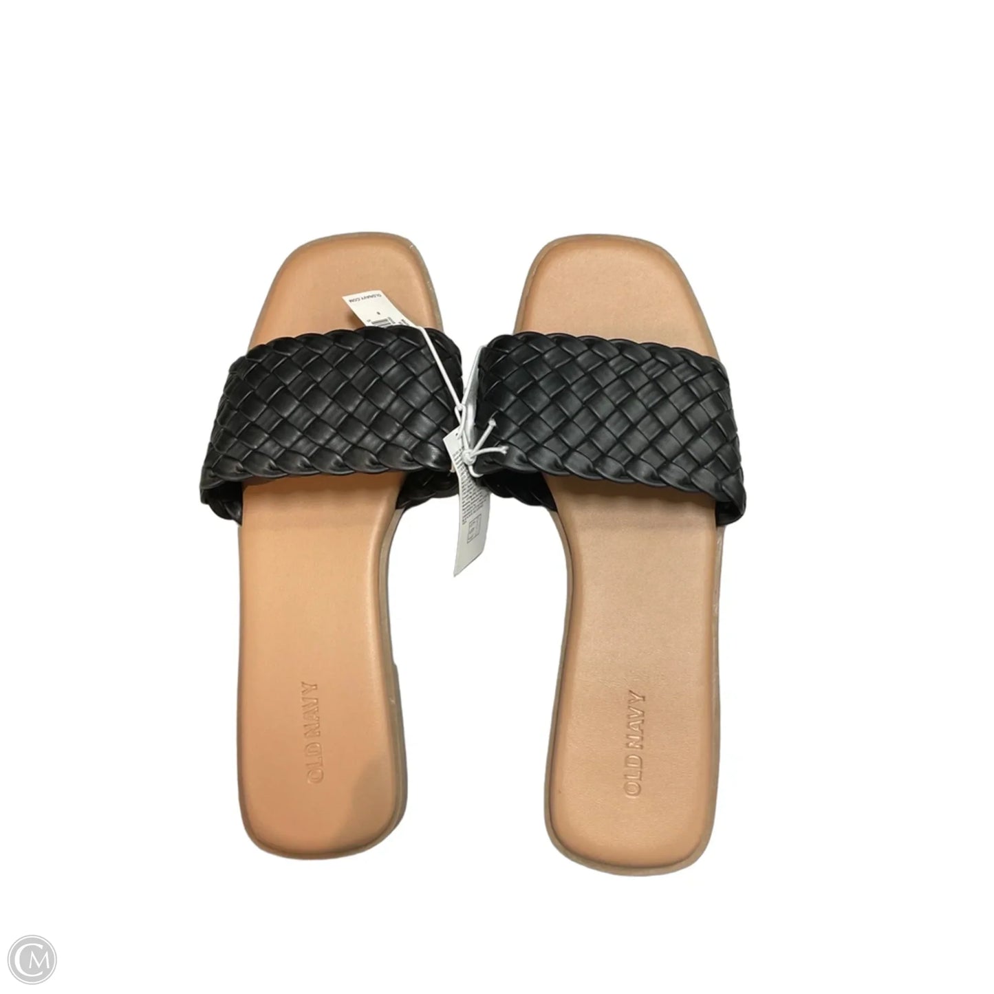 Sandals Flats By Old Navy In Black & Brown, Size: 8