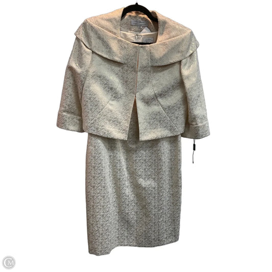 Dress Suit 2pc By Tahari In Gold, Size: M