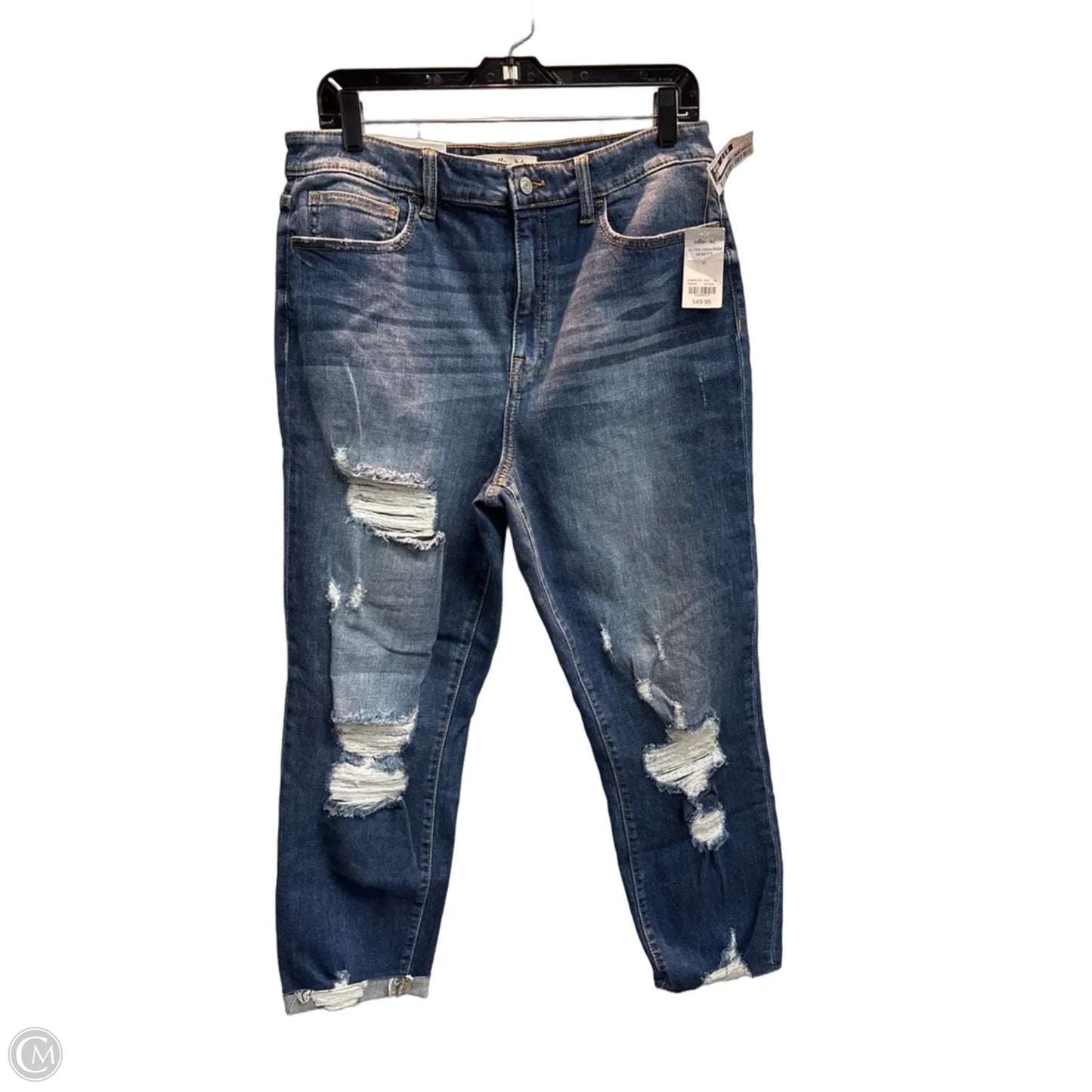Jeans Boyfriend By Willow & Root In Blue, Size: 14