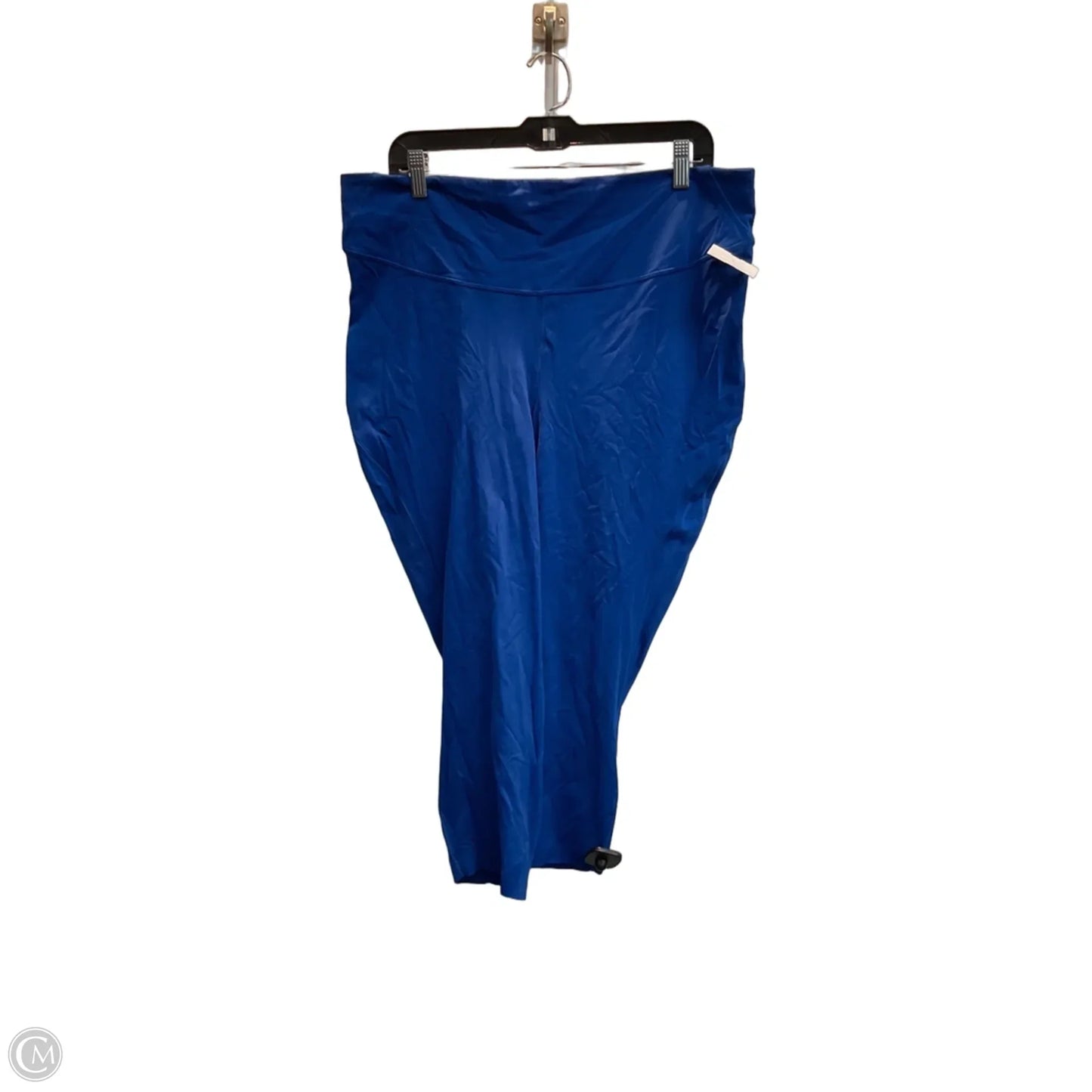 Athletic Leggings Capris By Lululemon In Blue, Size: 1x