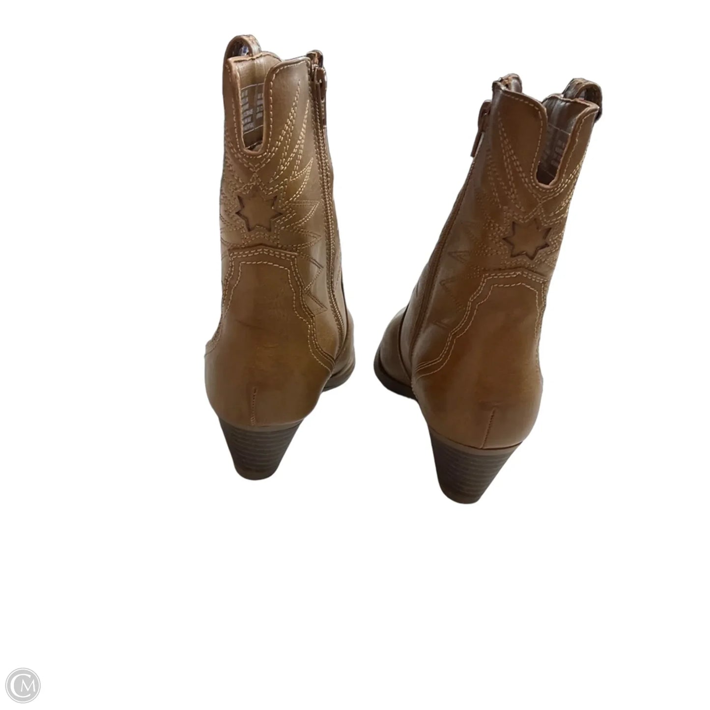Boots Western By So In Tan, Size: 8