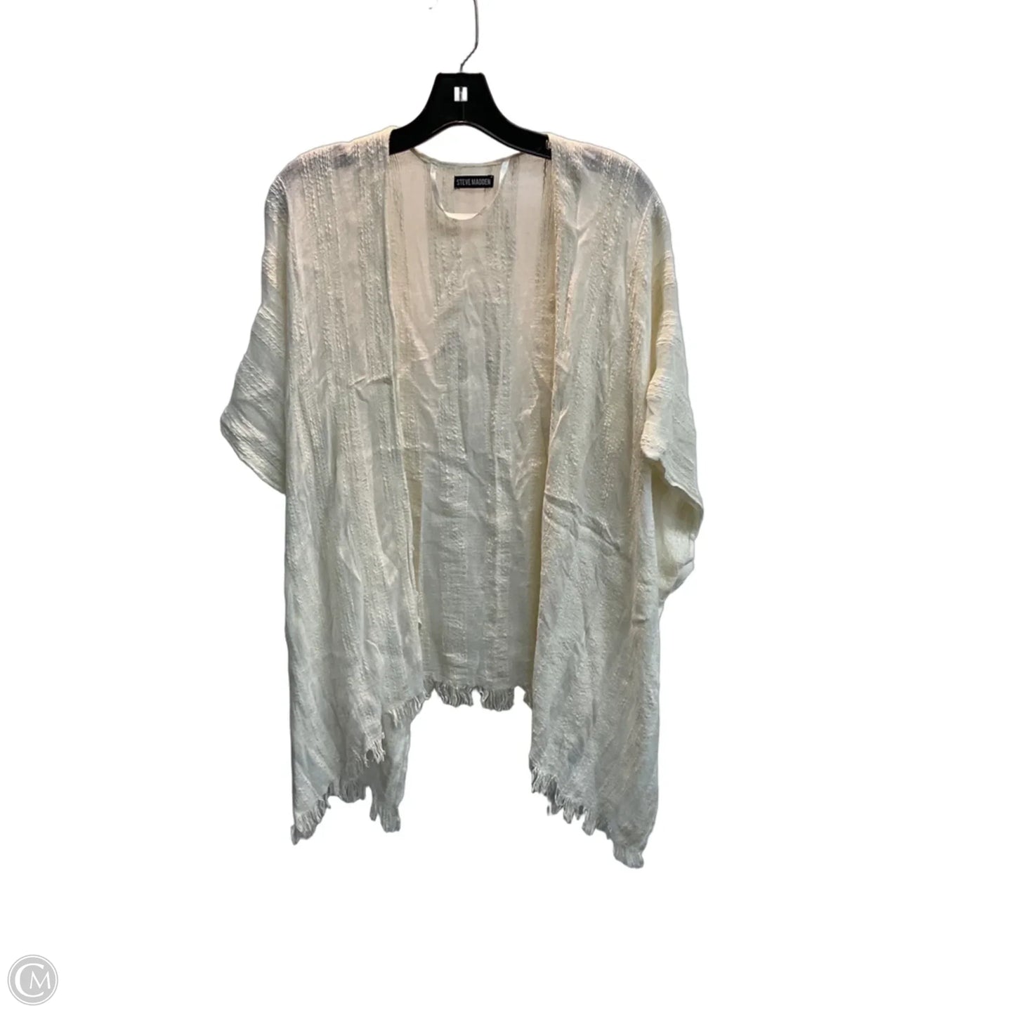 Kimono By Steve Madden In Cream, Size: Osfm