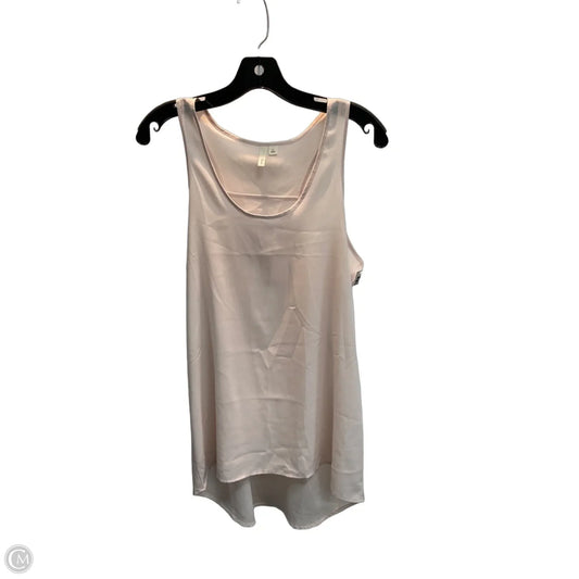 Top Sleeveless By Frenchi In Pink, Size: L