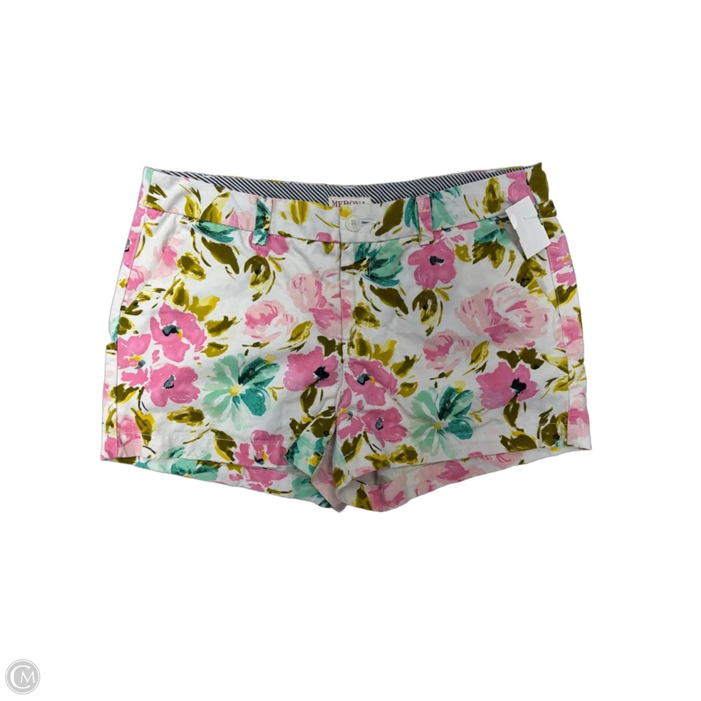 Shorts By Merona In Floral Print, Size: 10