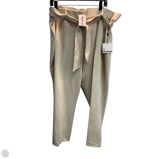 Pants Dress By Jules & Leopold In Beige, Size: 2x