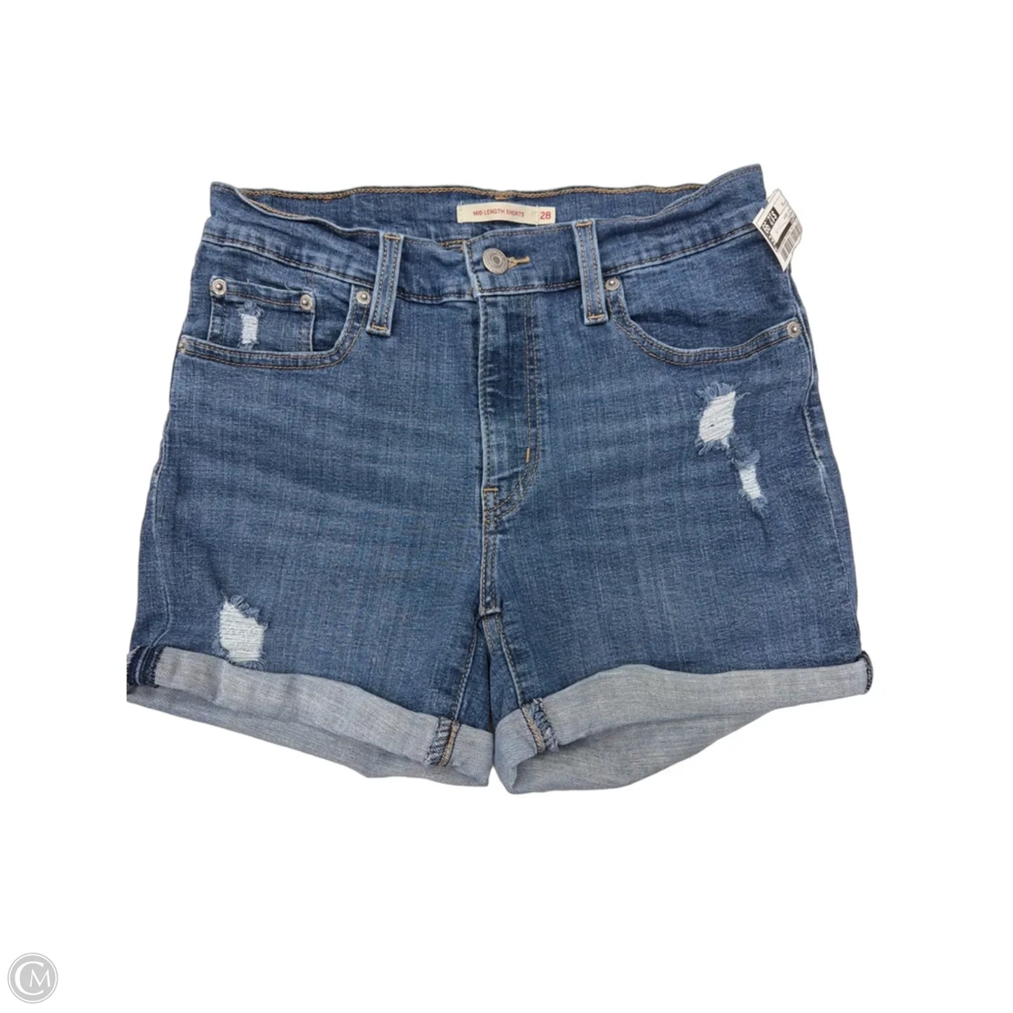 Shorts By Levis In Blue Denim, Size: 6