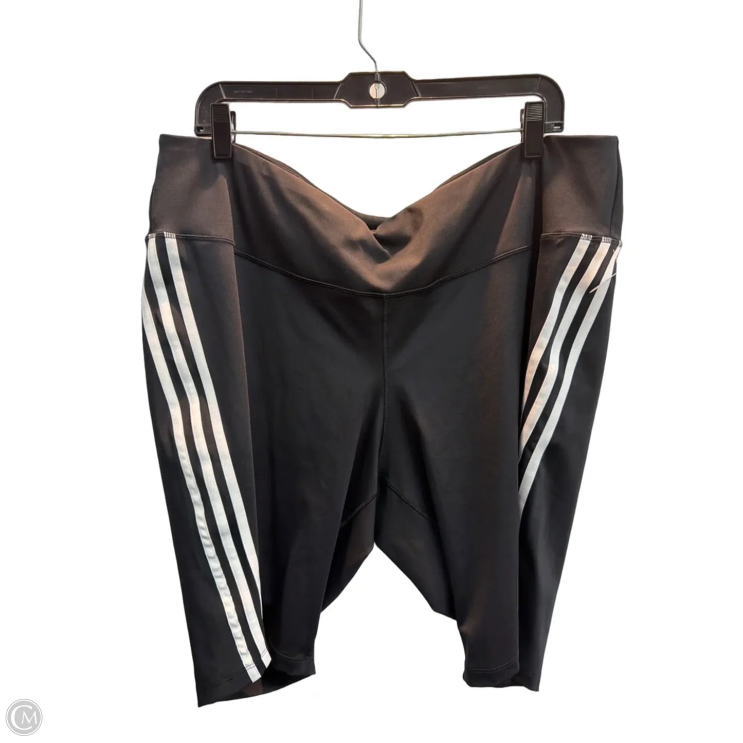 Athletic Shorts By Adidas In Black, Size: 4x