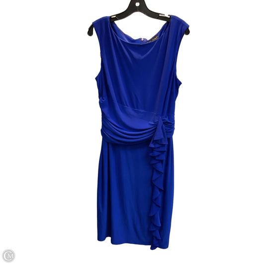 Dress Party Midi By Jessica Howard In Blue, Size: L