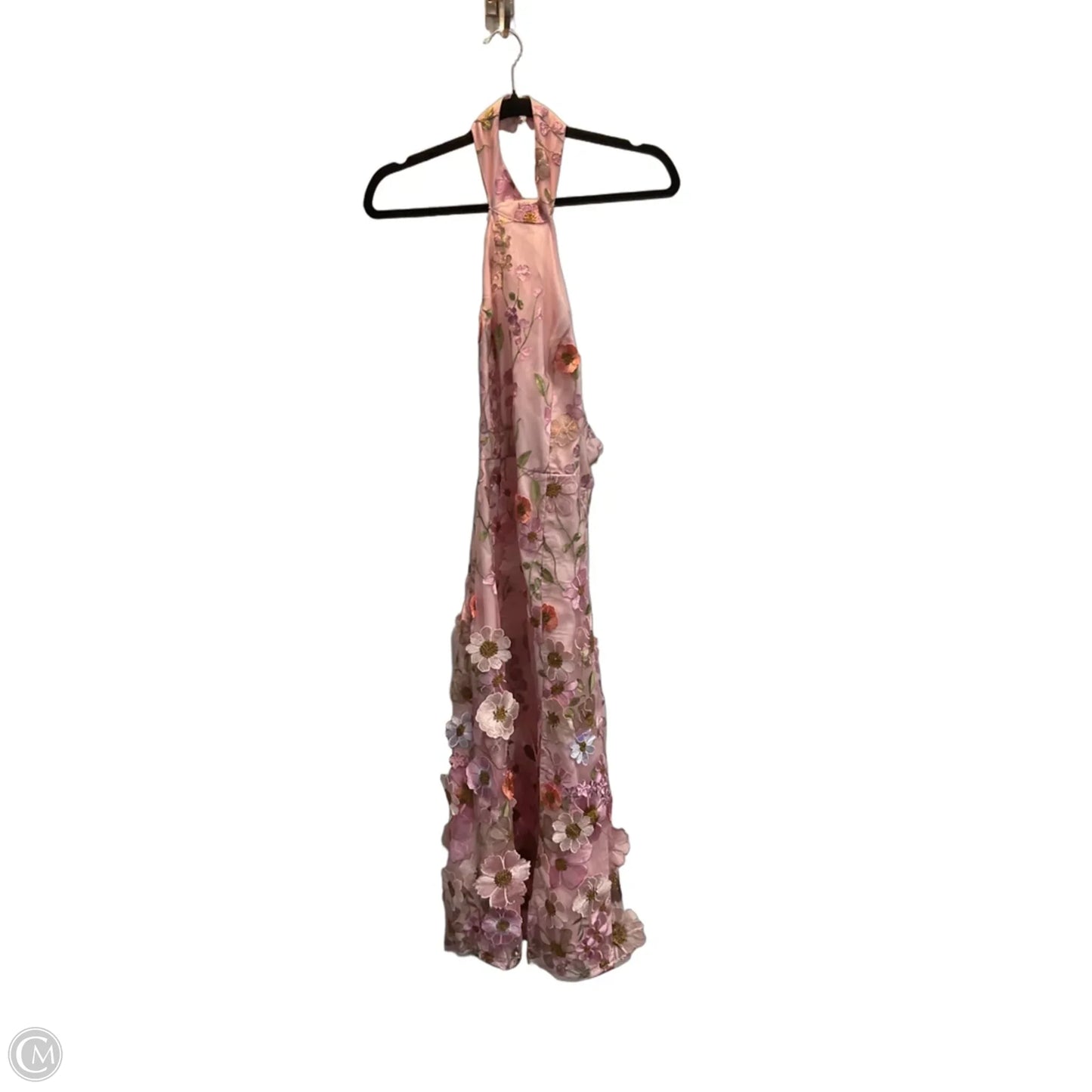 Dress Party Midi By Lulus In Floral Print, Size: Xs