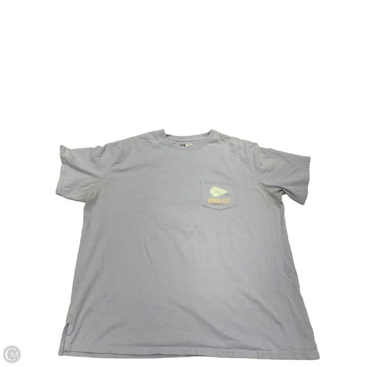Top Short Sleeve By Nfl In Purple, Size: 2x