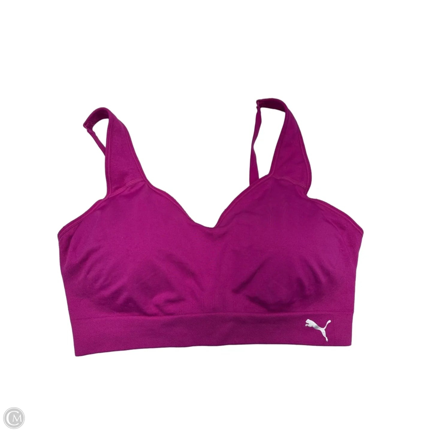 Athletic Bra By Puma In Pink, Size: Xl