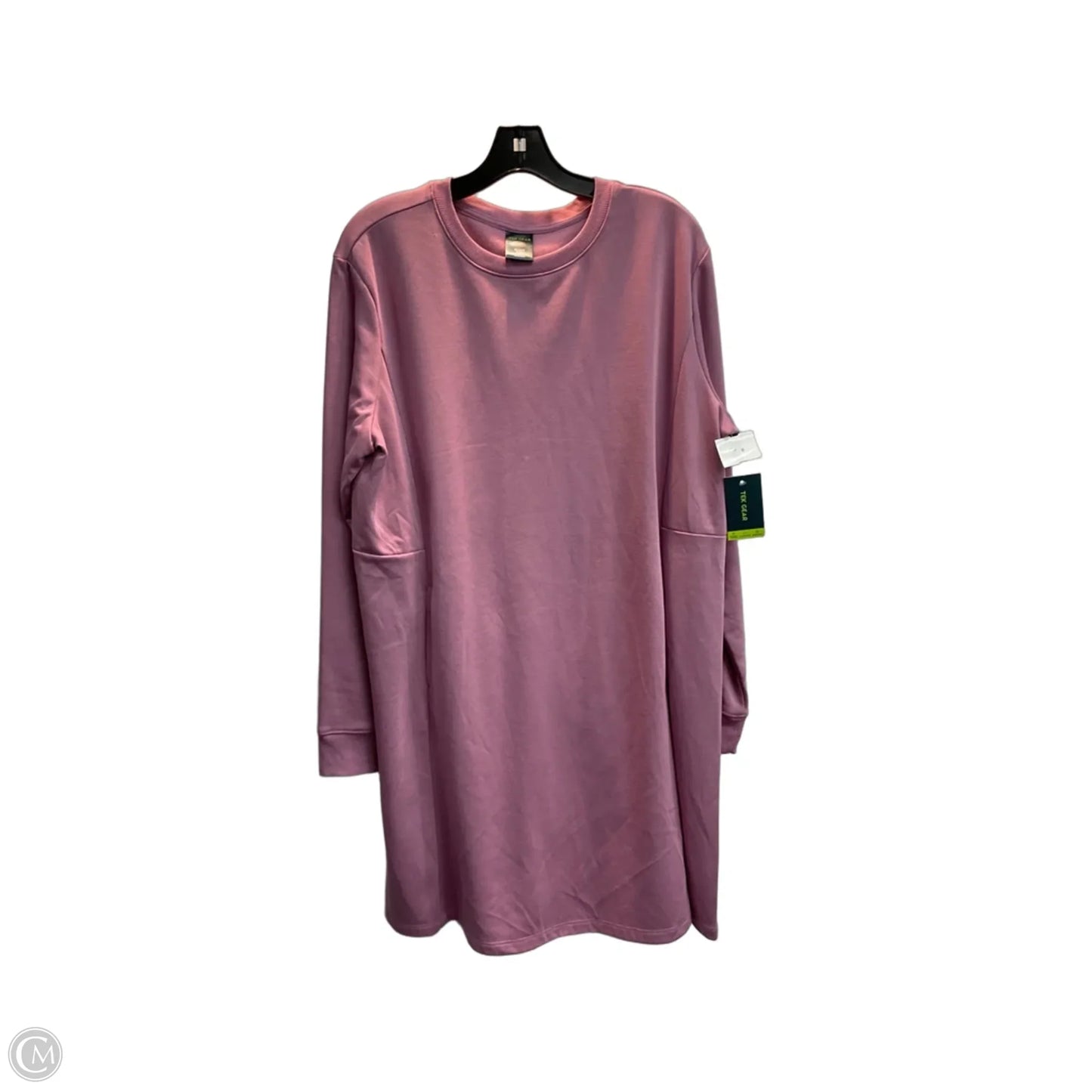 Athletic Dress By Tek Gear In Purple, Size: Xxl