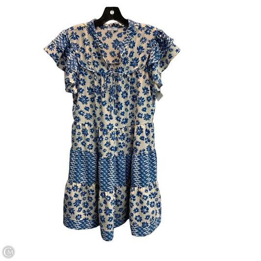 Dress Casual Midi By Voy In Floral Print, Size: M
