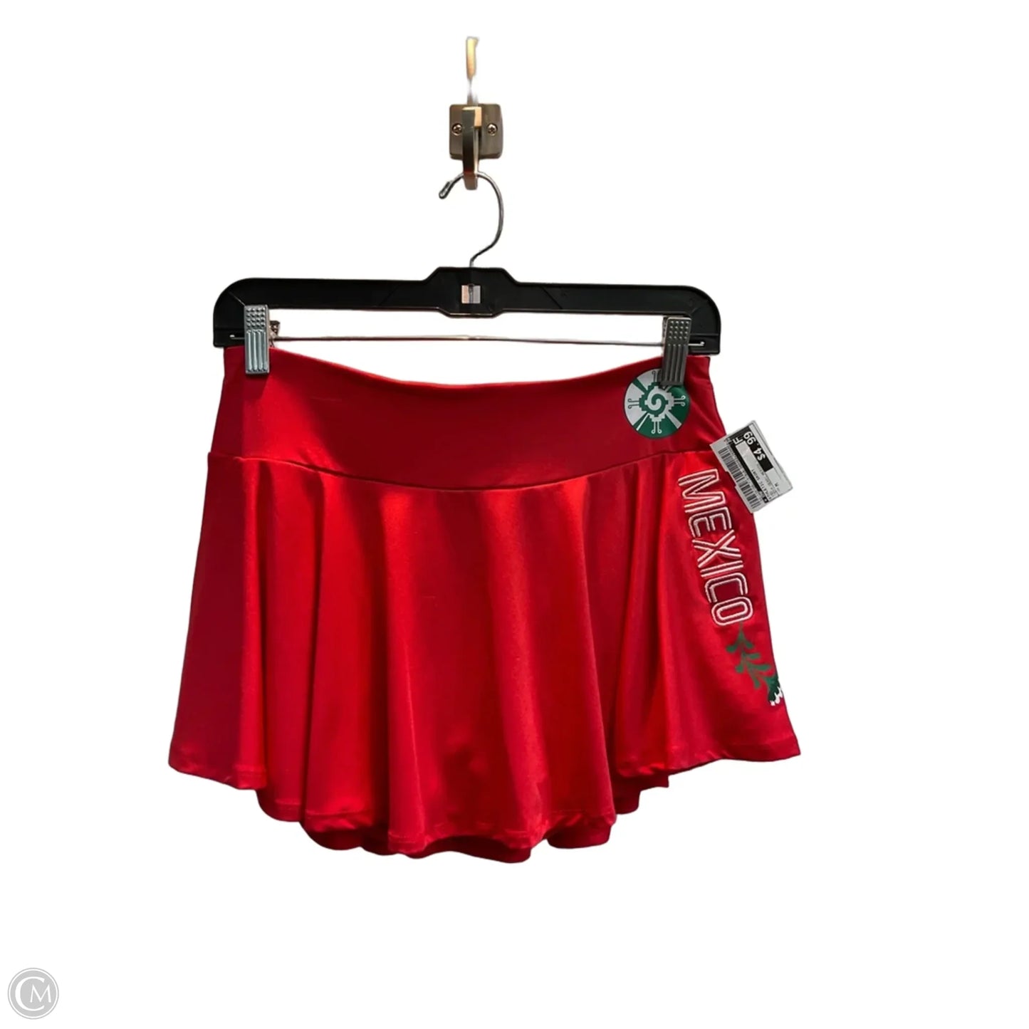 Athletic Skort By Cmf In Red, Size: M