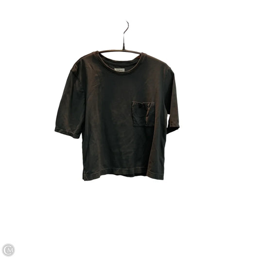 Top Short Sleeve Basic By Upwest In Grey, Size: Xs