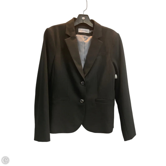 Blazer By Calvin Klein In Black, Size: S